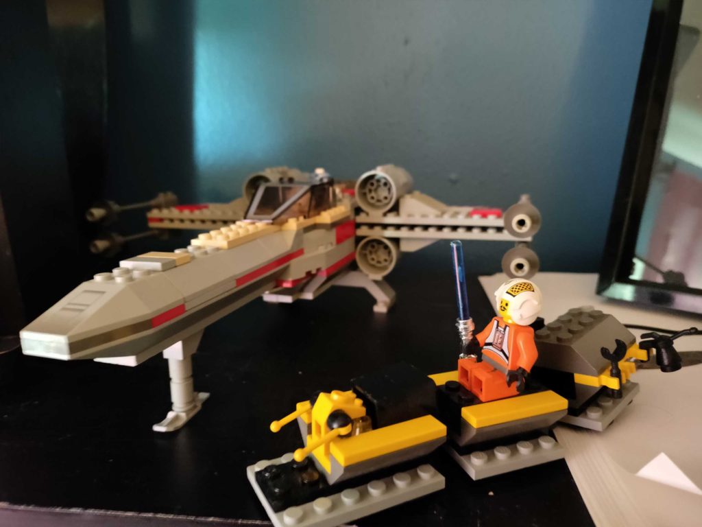 Picture of Luke's X-Wing.
